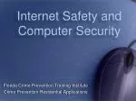 Internet Safety and Computer Security