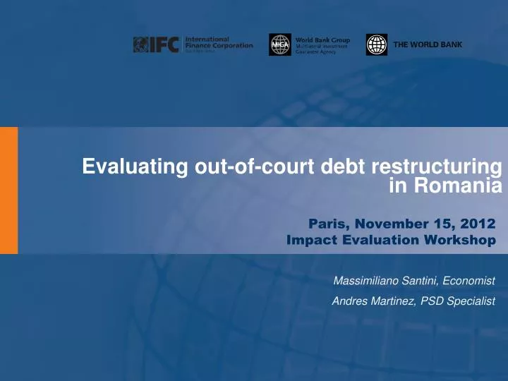 evaluating out of court debt restructuring in romania