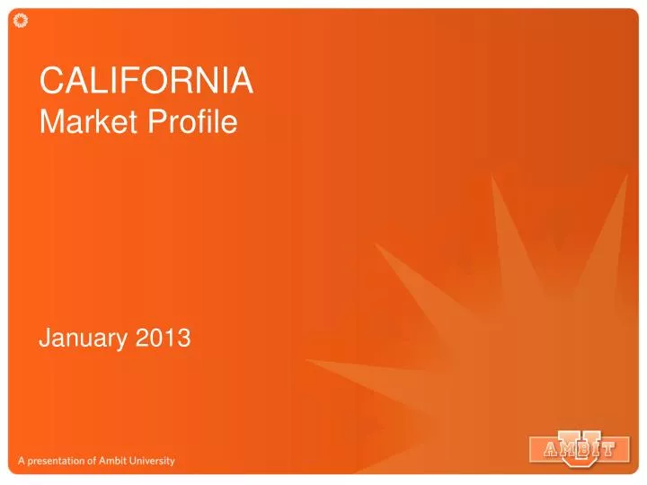 california market profile