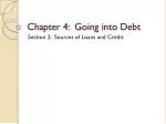 Chapter 4: Going into Debt