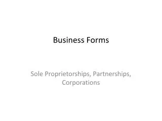 business forms