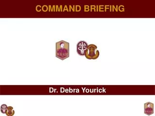 COMMAND BRIEFING