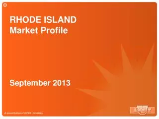 RHODE ISLAND Market Profile