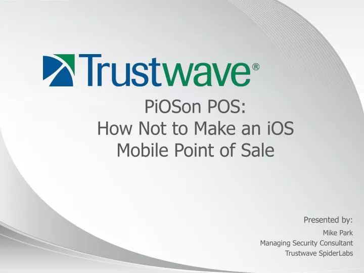 pioson pos how not to make an ios mobile point of sale