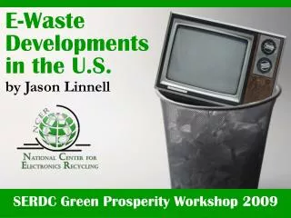 SERDC Green Prosperity Workshop 2009