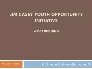Jim casey youth Opportunity Initiative