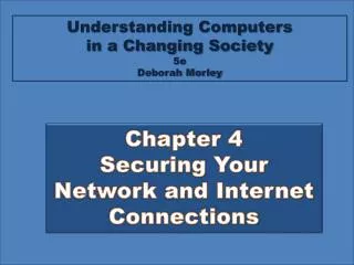 Chapter 4 Securing Your Network and Internet Connections