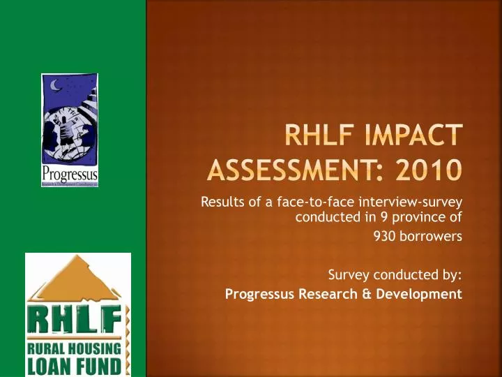 rhlf impact assessment 2010