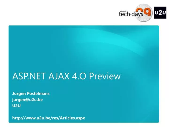 asp net ajax 4 o preview
