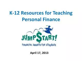 K-12 Resources for Teaching Personal Finance