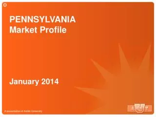 PENNSYLVANIA Market Profile