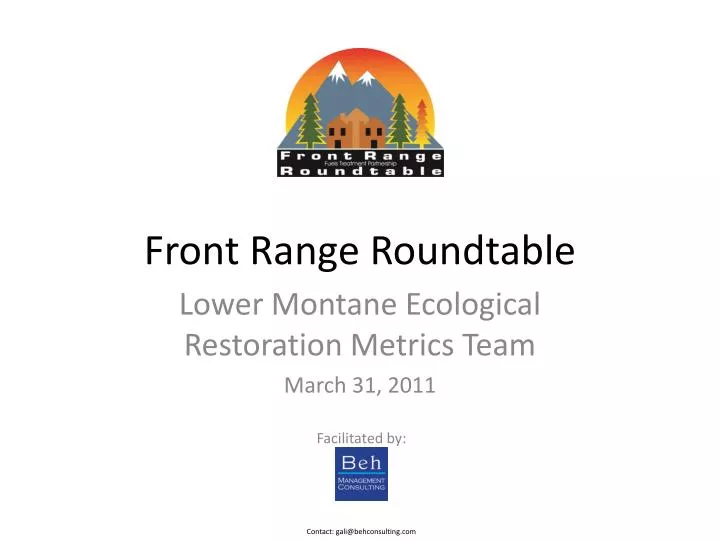 front range roundtable