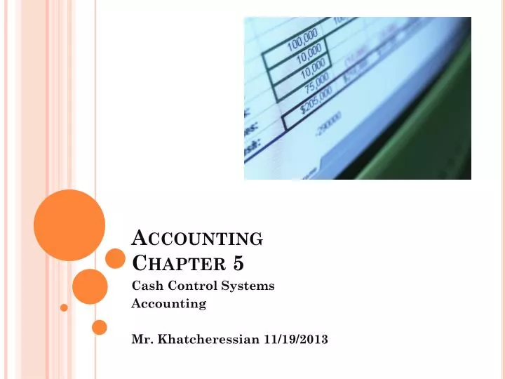 accounting chapter 5