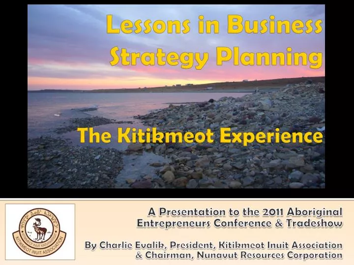 lessons in business strategy planning