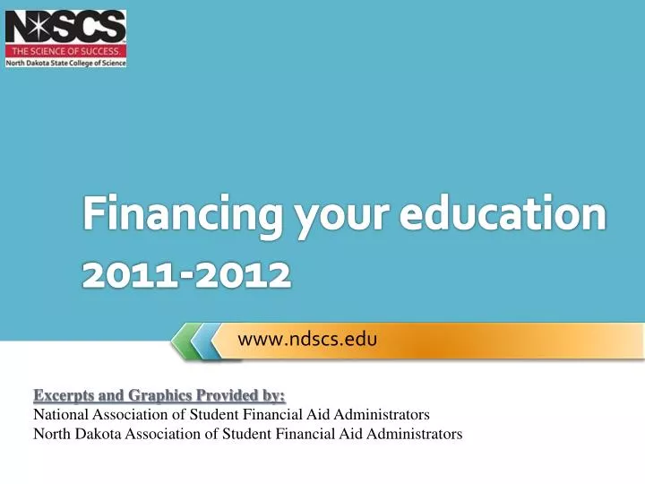 financing your education 2011 2012