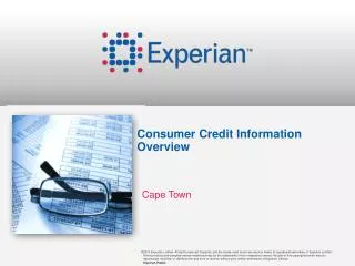 Consumer Credit Information Overview