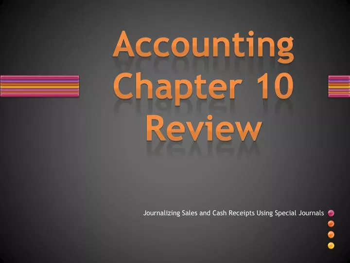accounting chapter 10 review
