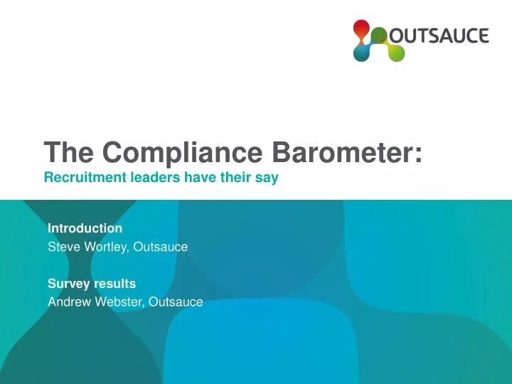 the compliance barometer recruitment leaders have their say