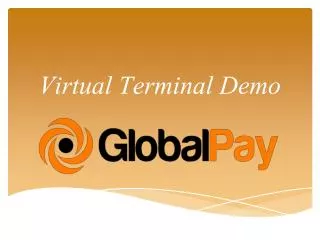 Virtual Terminal Demo