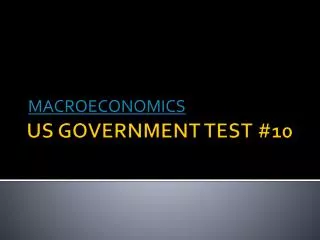 macroeconomics