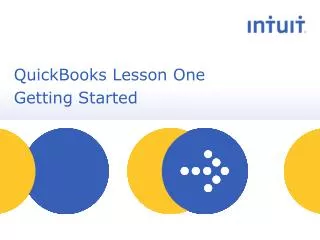 QuickBooks Lesson One Getting Started
