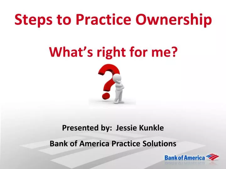 steps to practice ownership what s right for me