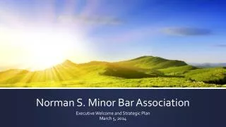 Norman S. Minor Bar Association