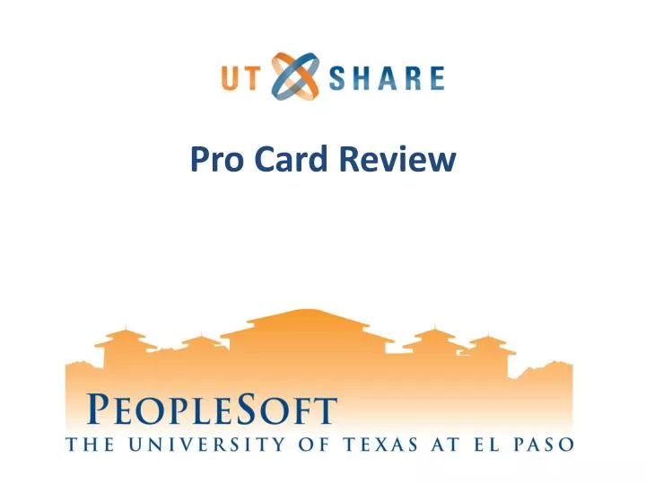 pro card review
