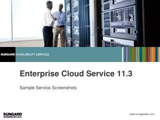 Enterprise Cloud Service 11.3