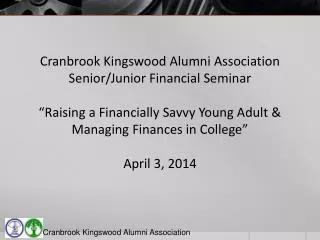 Cranbrook Kingswood Alumni Association