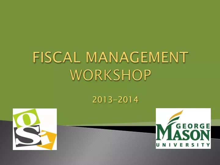 fiscal management workshop