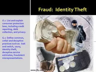 Fraud: Identity Theft