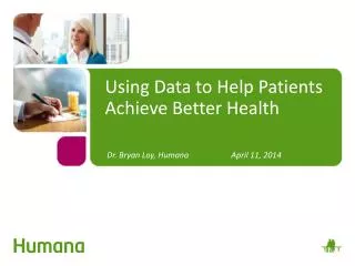 Using Data to Help Patients Achieve Better Health