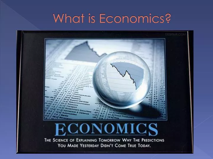 what is economics