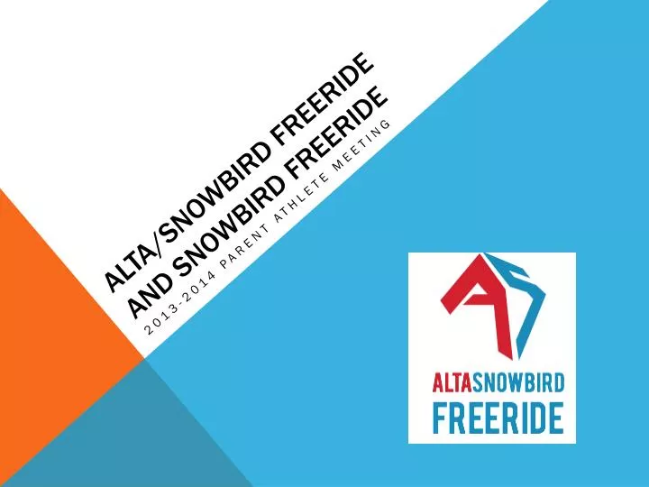 alta snowbird freeride and snowbird freeride