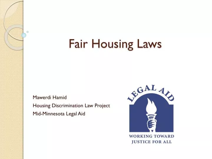 fair housing laws