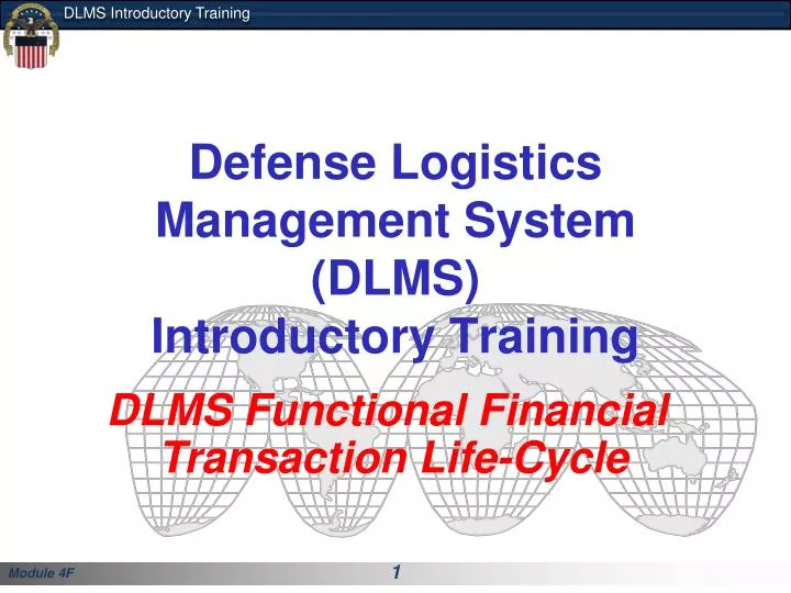defense logistics management system dlms introductory training