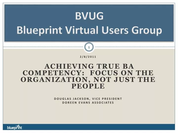 bvug blueprint virtual users group