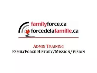 Chief Military Personnel envisioned a universal template for all Military Family Services websites following a CF Family