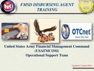 FMSD Disbursing Agent Training