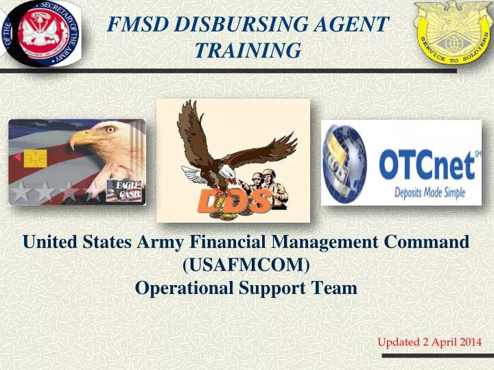 fmsd disbursing agent training