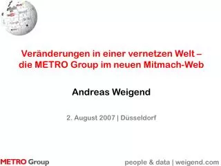 people &amp; data | weigend.com