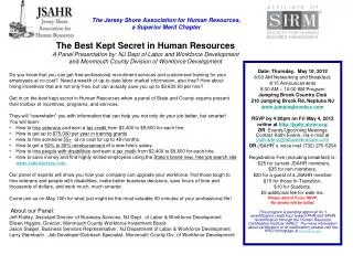 The Jersey Shore Association for Human Resources, a Superior Merit Chapter