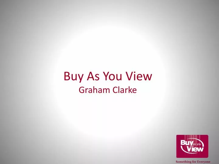 buy as you view graham clarke