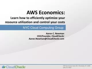 AWS Economics: Learn how to efficiently optimize your resource utilization and control your costs