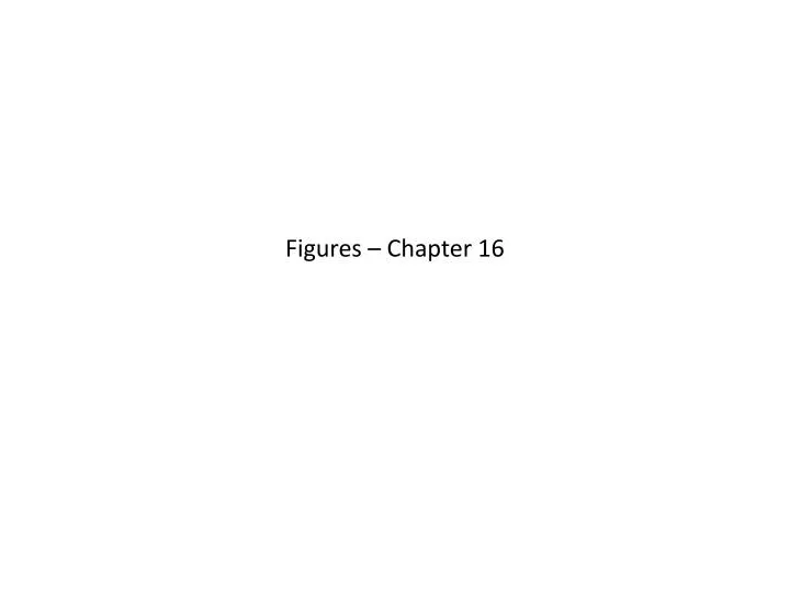 figures chapter 16