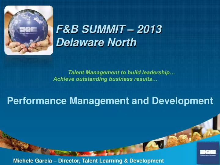 f b summit 2013 delaware north