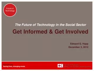 The Future of Technology in the Social Sector