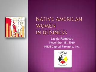 Native American women in business