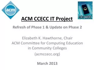 ACM CCECC IT Project